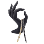 Bracciale Donna Acciaio mod. Tennis Rettangolare