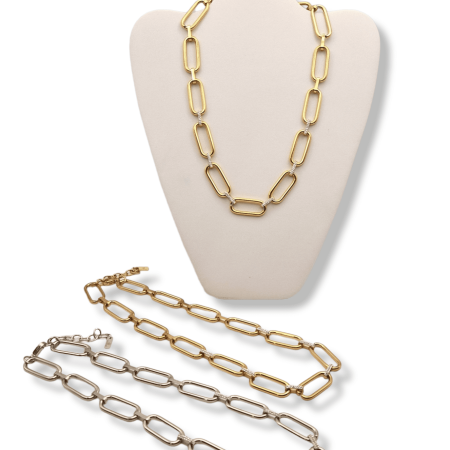 Collana Donna Acciaio mod. Fantasia Catena 3