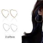 Orecchino Donna Acciaio mod. Cerchio 1mm