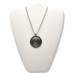 Collana Uomo Acciaio mod. Sigillo di Salomone