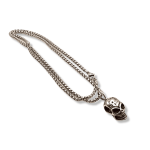 Collana Uomo Acciaio mod. Teschio